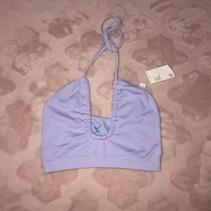BRAND NEW Urban Outfitters Out From Under Periwinkle Cozy Bra Top